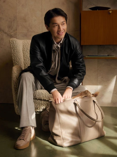 Leather Jersey Pants Hat Bag Shoes